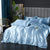 Solid Silk Bedsheet Set