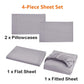 Solid Linen Sheet Set