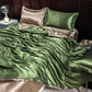 Ice Silk Duvet Cover Set