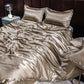 Ice Silk Duvet Cover Set