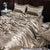 Ice Silk Duvet Cover Set