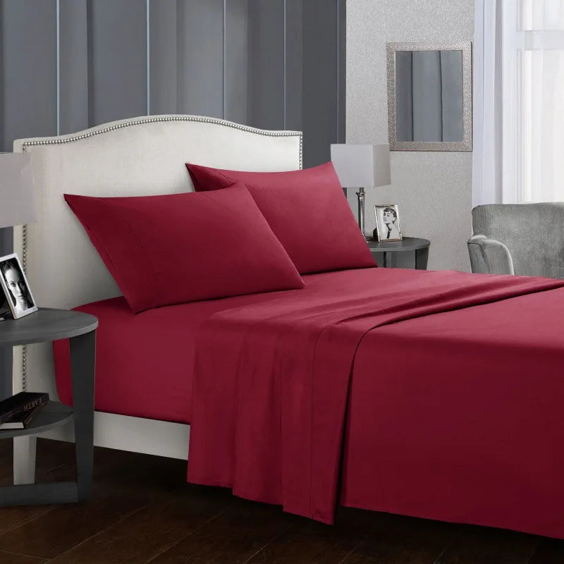 Solid Linen Sheet Set