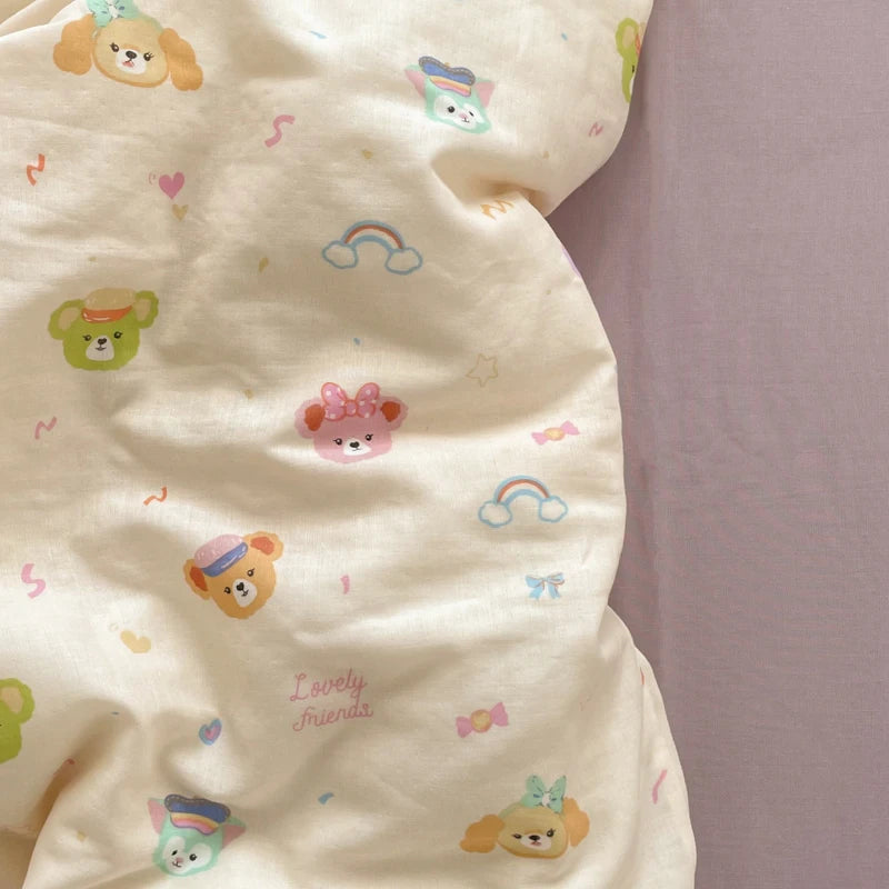 Cute Animal Cotton Bedding Set