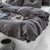 Stonewashed Linen Cover Set