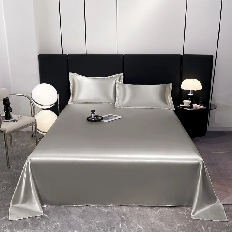 Solid Satin Flat Sheet