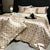Printed Washed Silk-Style Bedding Set