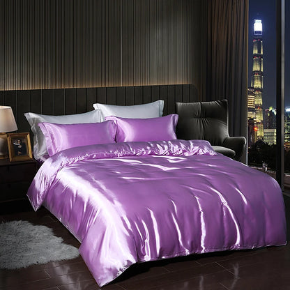 High-Density Satin Bedding Set