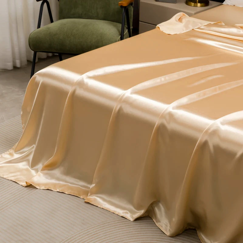 Solid Satin Luxury Sheet Set