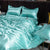 Ice Silk Duvet Cover Set