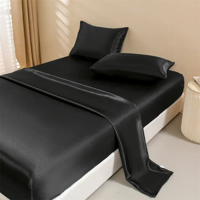 Satin Deep Pocket Sheet Set