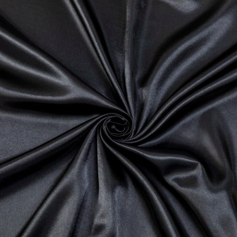 Black Ice Silk Duvet Set