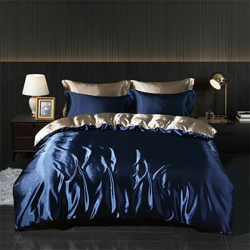 Natural Silk Blend Bedding Set