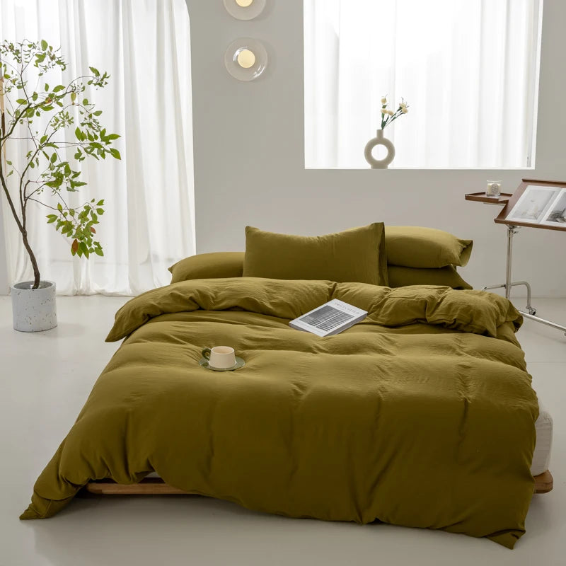 Soft Cotton Duvet Cover Set