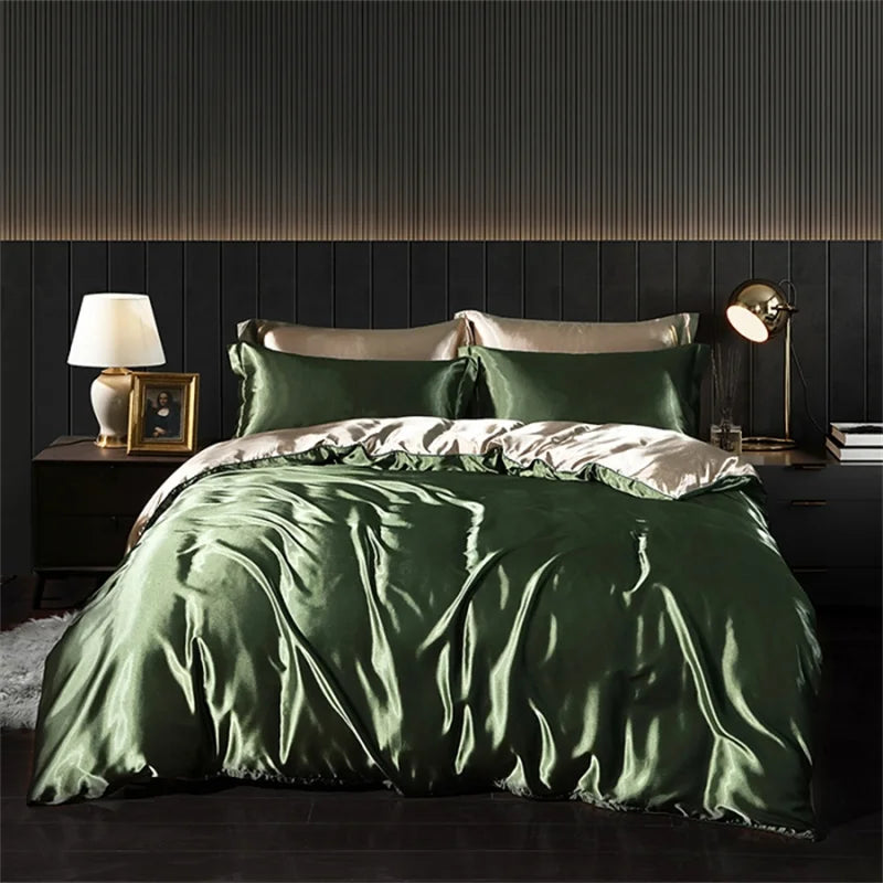 Natural Silk Blend Bedding Set