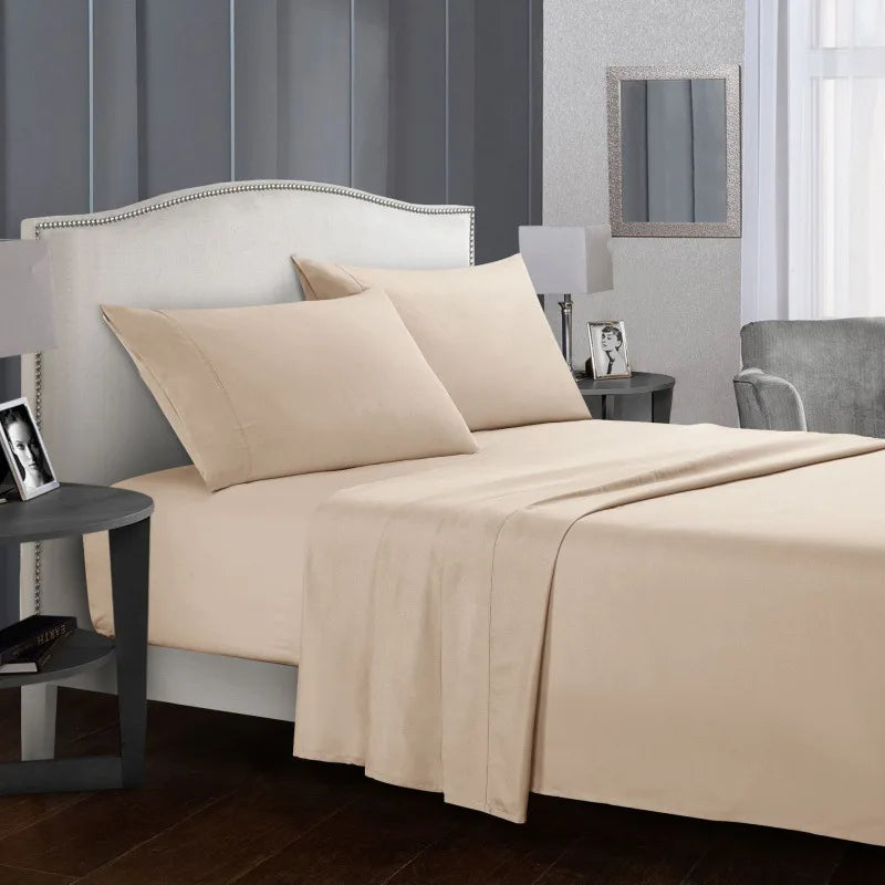 Solid Linen Sheet Set