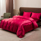 Black Ice Silk Duvet Set