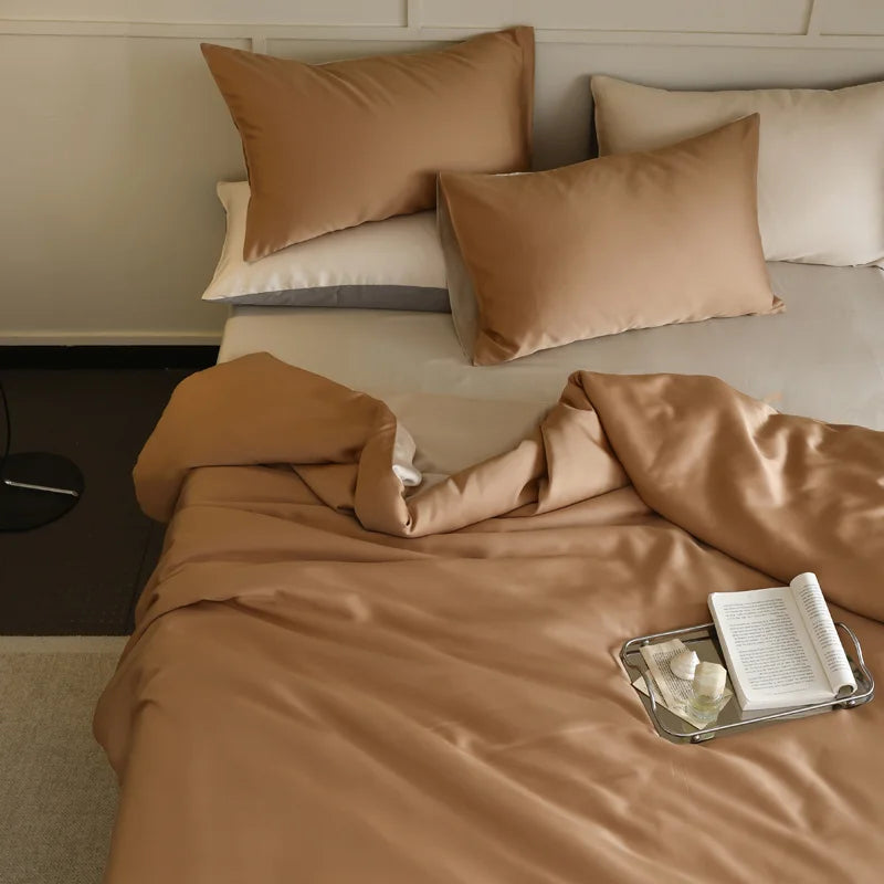 Natural Silk Duvet Cover Set