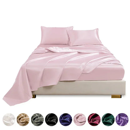 Satin Deep Pocket Sheet Set