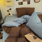 Two-Tone Washed Cotton Bedding Set