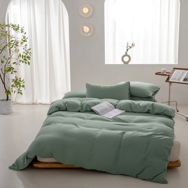Soft Cotton Duvet Cover Set