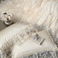 Beige Lace Cotton Bedding Set