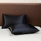 Black Ice Silk Duvet Set