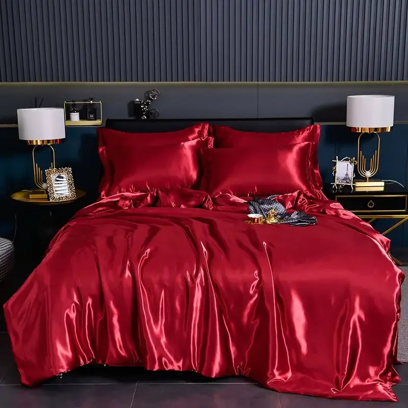 Silk Duvet Cover Kit