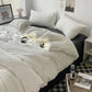 Striped Dot Linen Bedding Set