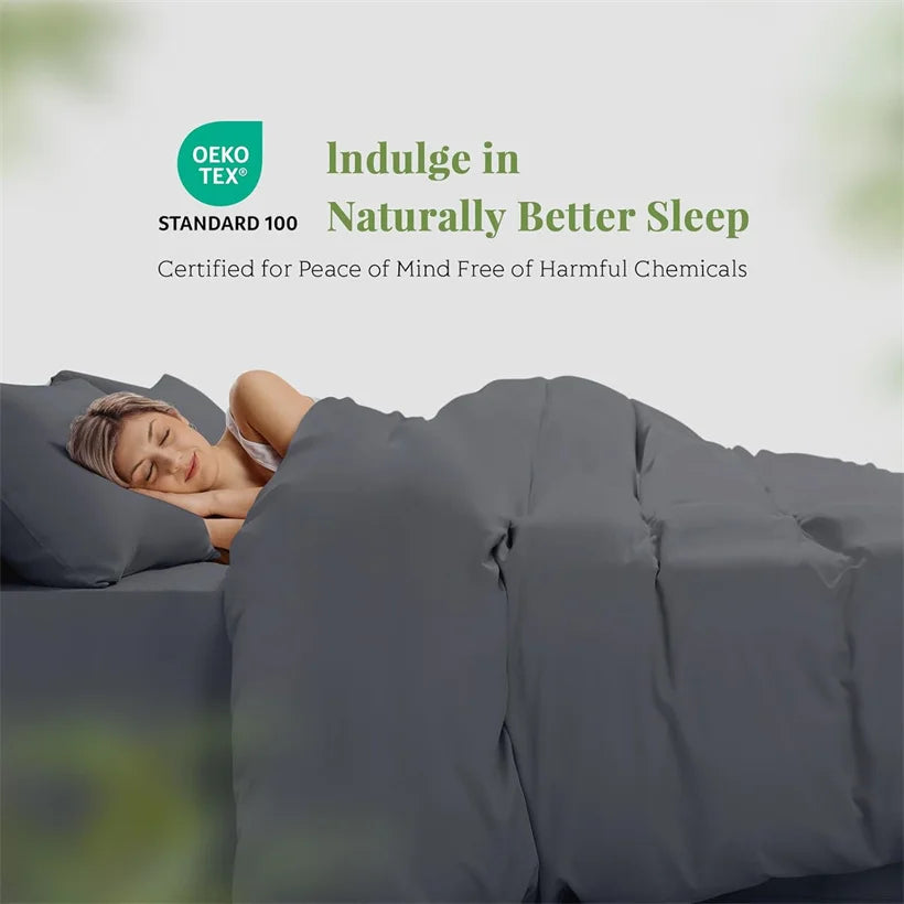Soft Bamboo Duvet Cover Set