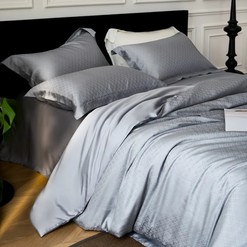 Nordic Lyocell Silk Bedding Set