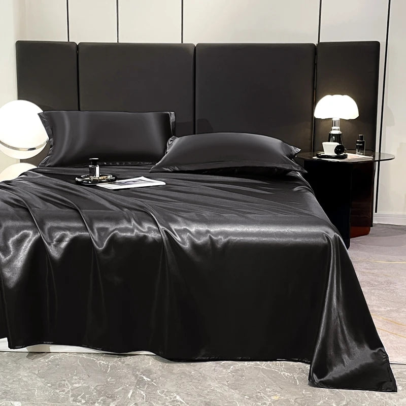 Solid Satin Flat Sheet