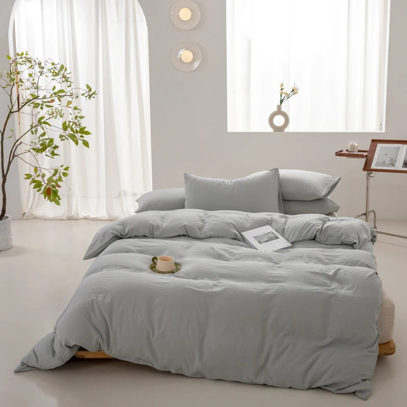 Soft Cotton Duvet Cover Set