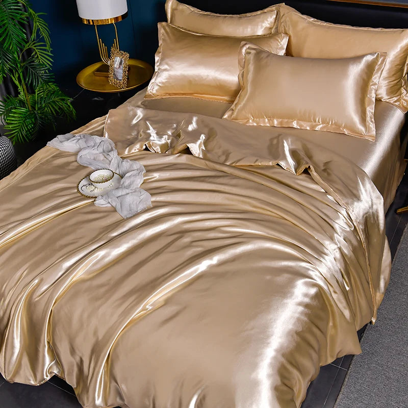 Mulberry Silk Blend Bedding Set