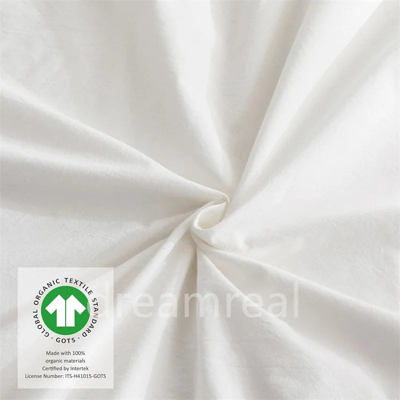 Washed Cotton Linen Bedding Set