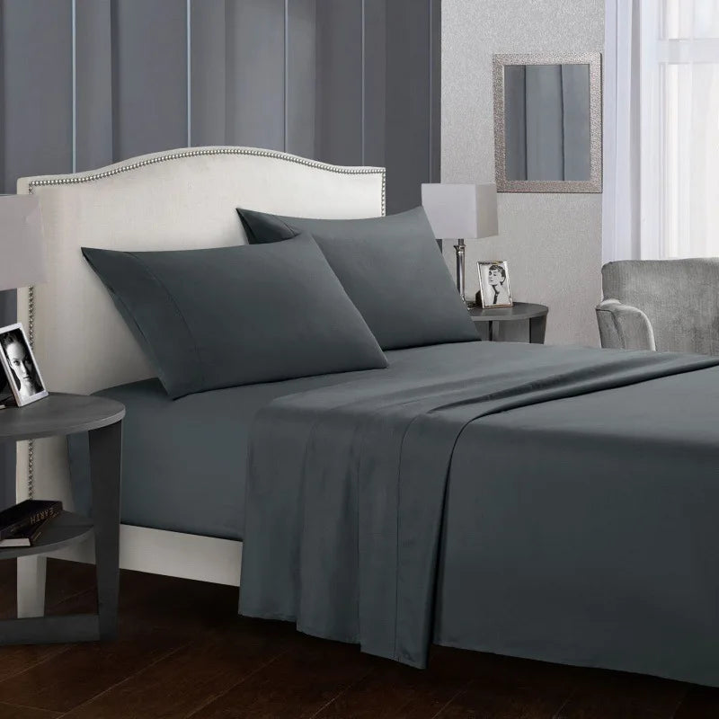 Solid Linen Sheet Set
