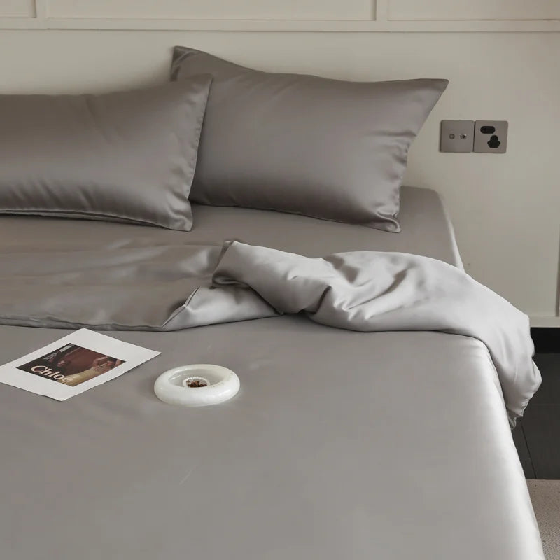 Natural Silk Duvet Cover Set