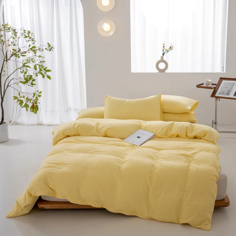 Soft Cotton Duvet Cover Set
