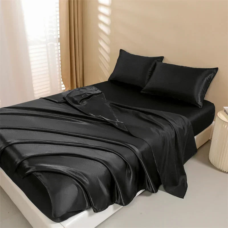 Satin Deep Pocket Sheet Set