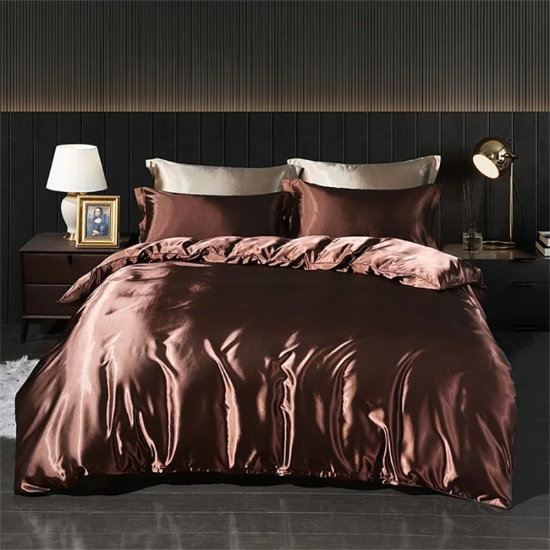 Natural Silk Blend Bedding Set