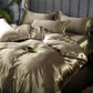 Solid Silk Bedsheet Set