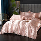 Solid Silk Bedsheet Set