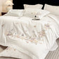 Floral Embroidered Cotton Bedding Set
