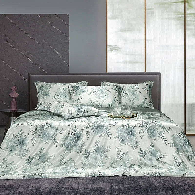 Vintage Mulberry Silk Bedding Set