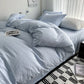 Minimal Cotton Linen Bed Set