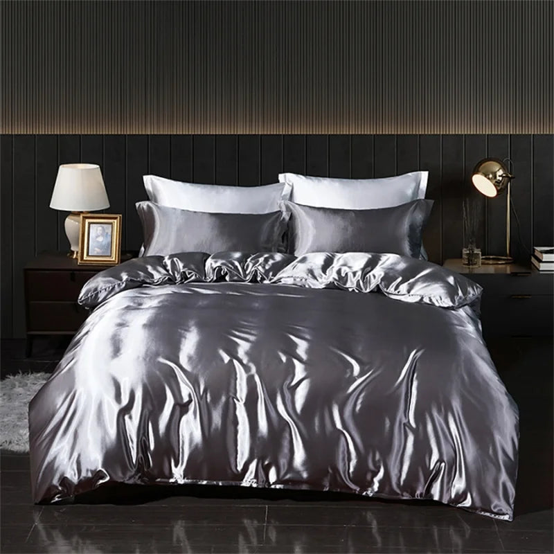 Natural Silk Blend Bedding Set