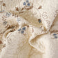 Khaki Quilted Cotton Bedspread Set