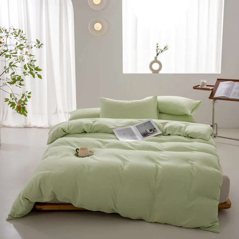 Soft Cotton Duvet Cover Set