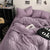 Washed Cotton Linen Bedding Set