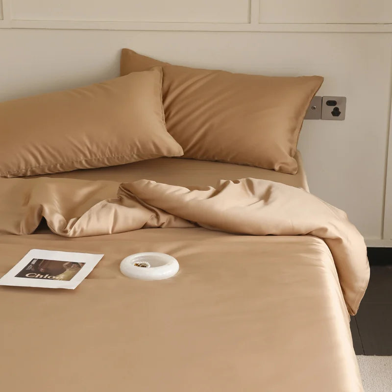Natural Silk Duvet Cover Set
