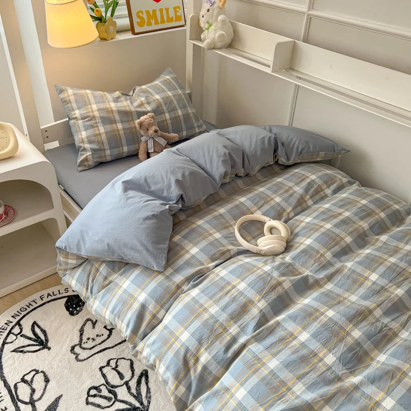 Nordic Washed Cotton Bedding Set